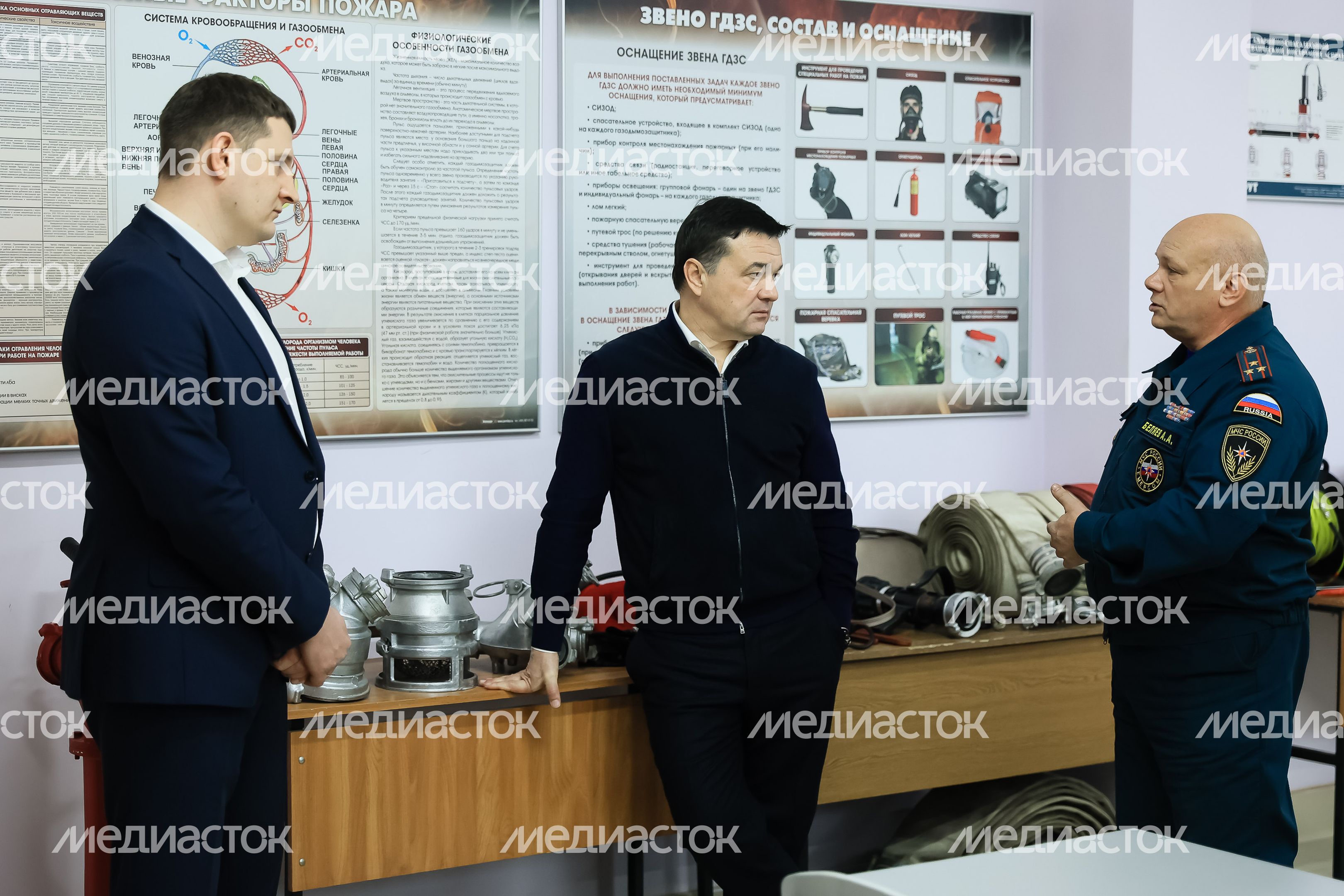 Посещение Губернатором Павлово-Посадского Техникума