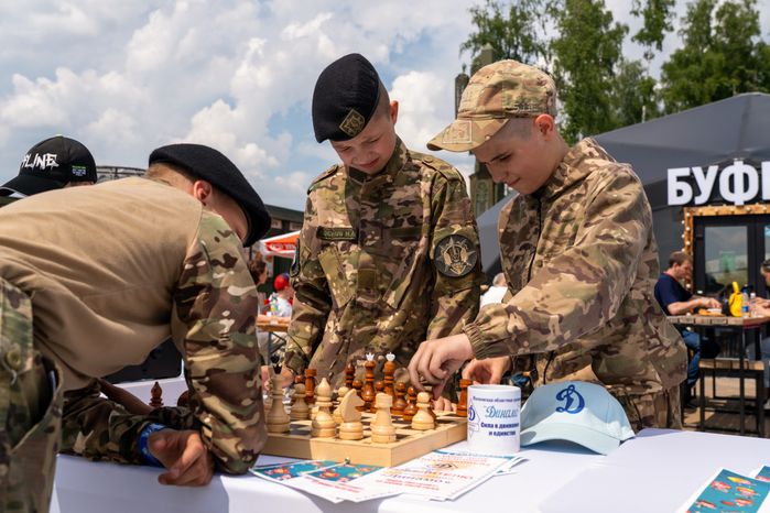 Проект «Проведи один день с полицией Подмосковья» в Центральном парке «Патриот» Одинцовского округа