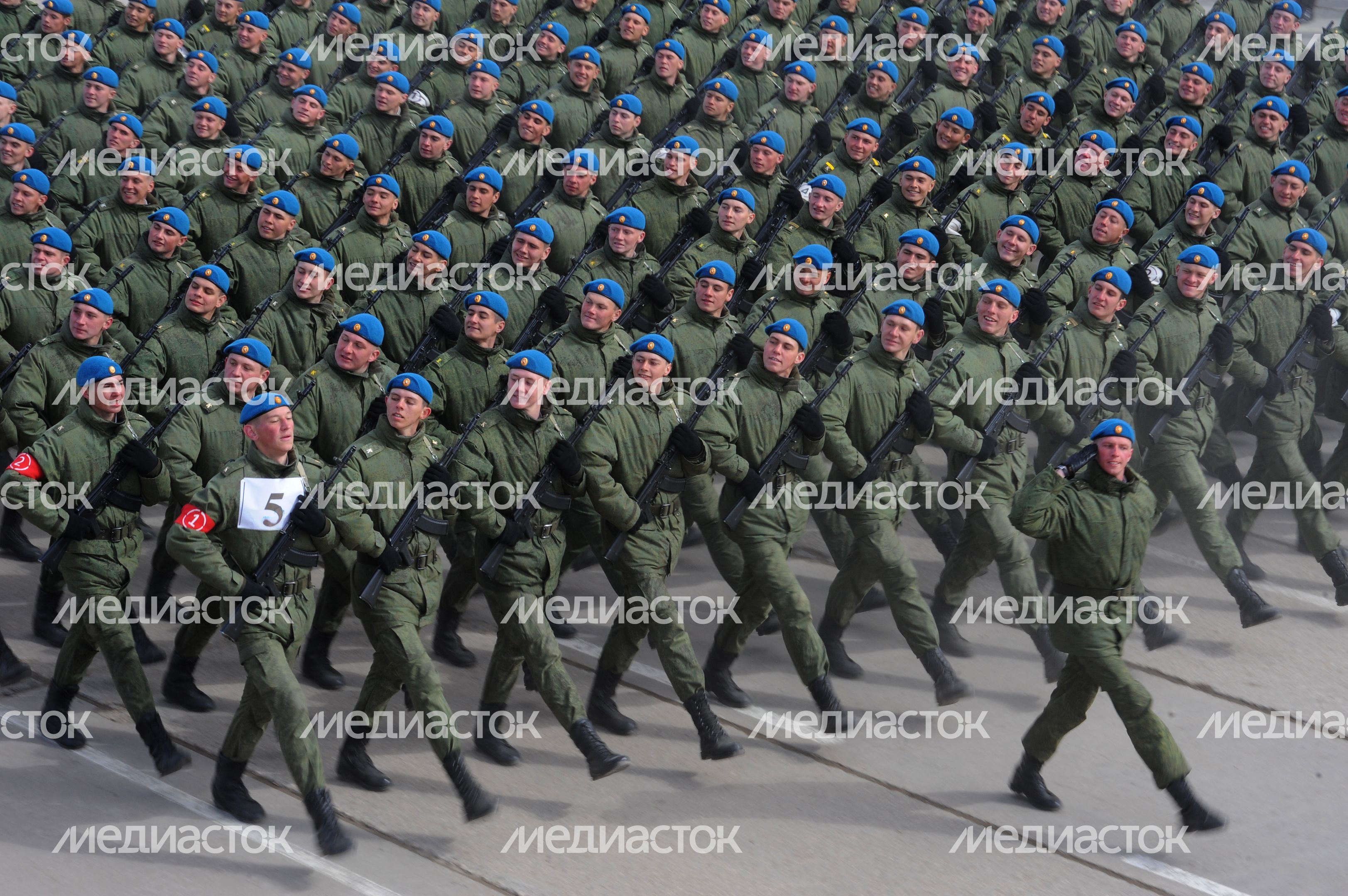 Репетиция Парада Победы в Алабино