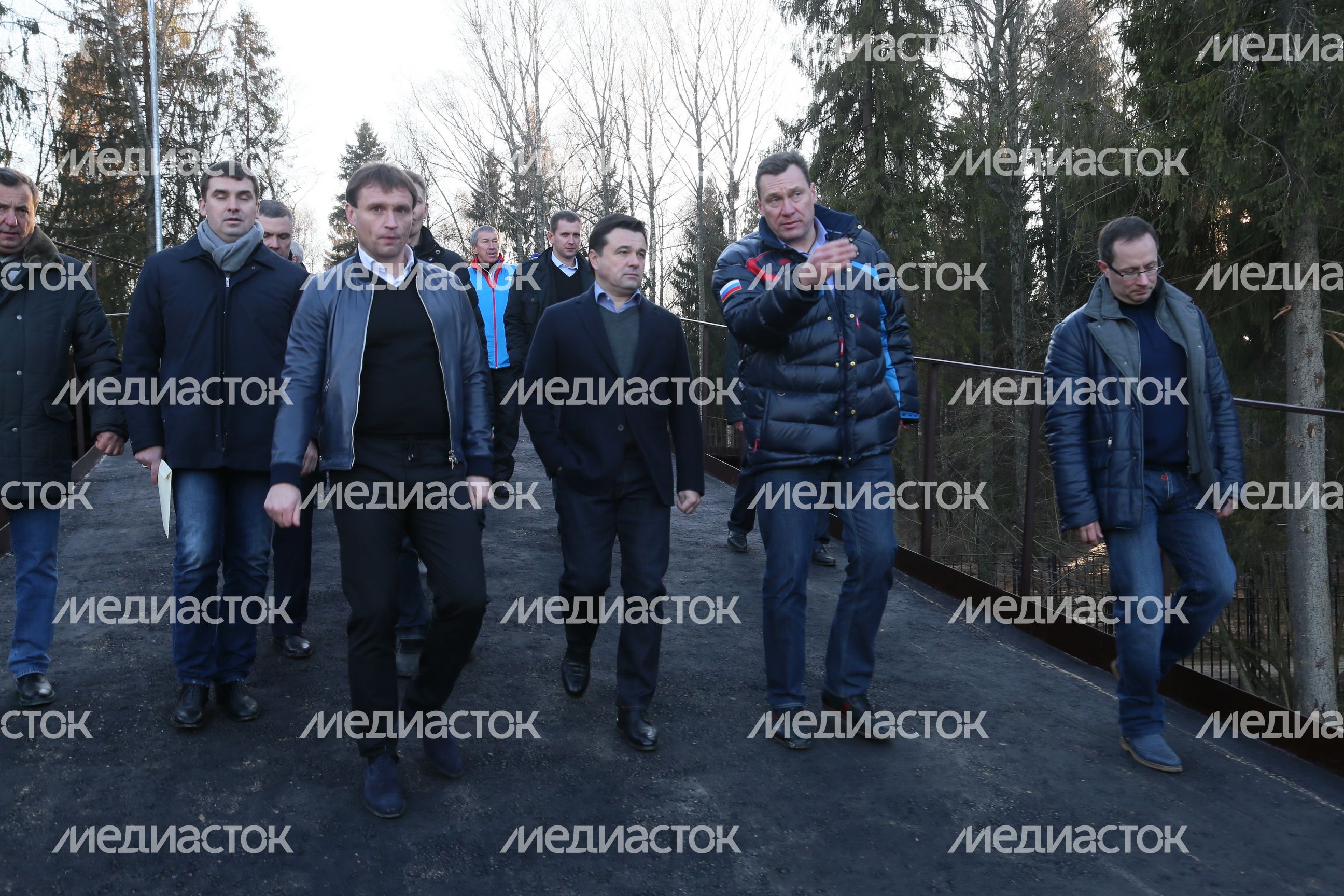 А. Воробьев посетил Центр спортивной подготовки и активного отдыха «Пересвет»