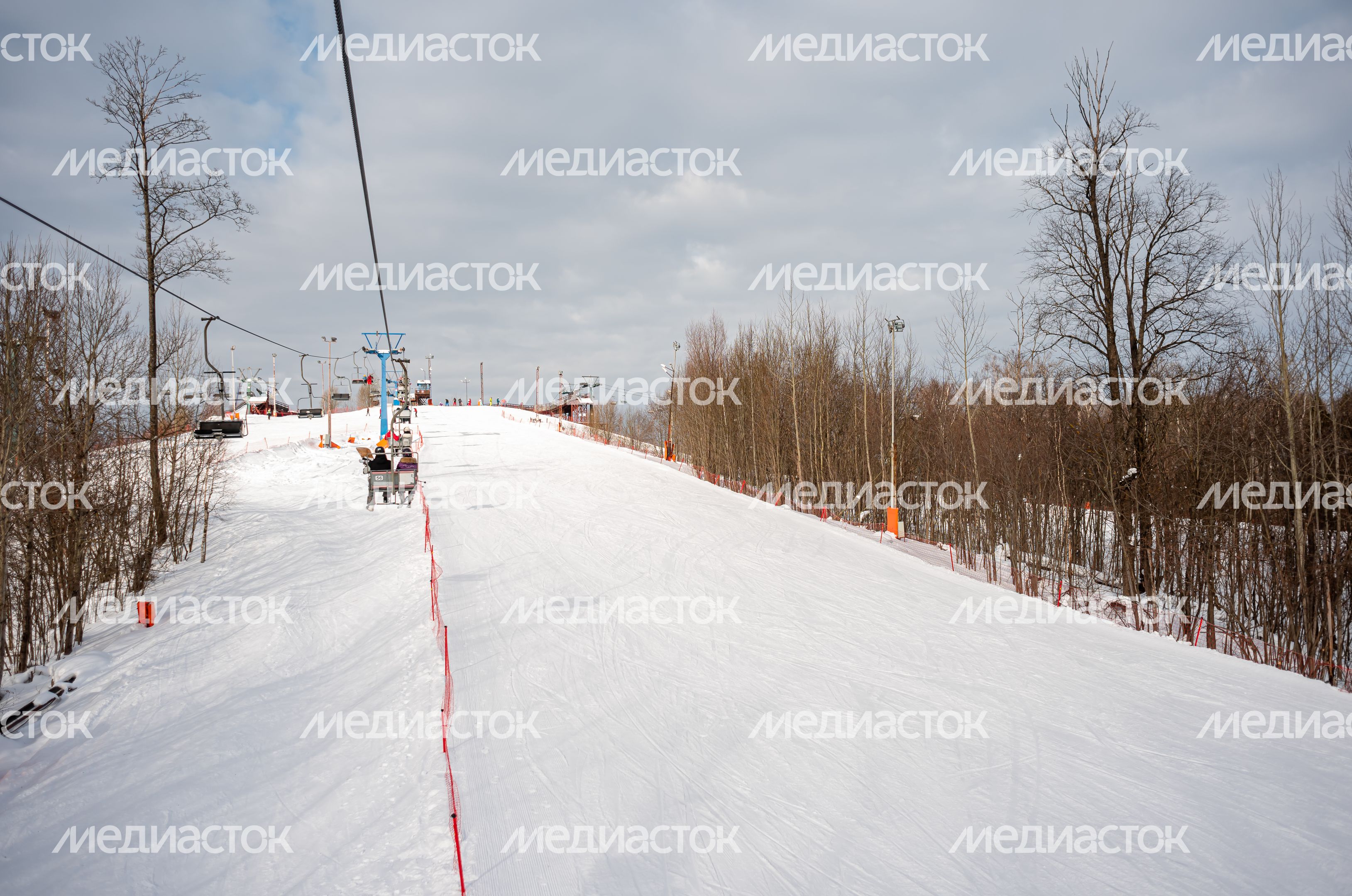 Зимние виды Горнолыжного курорта «Степаново»