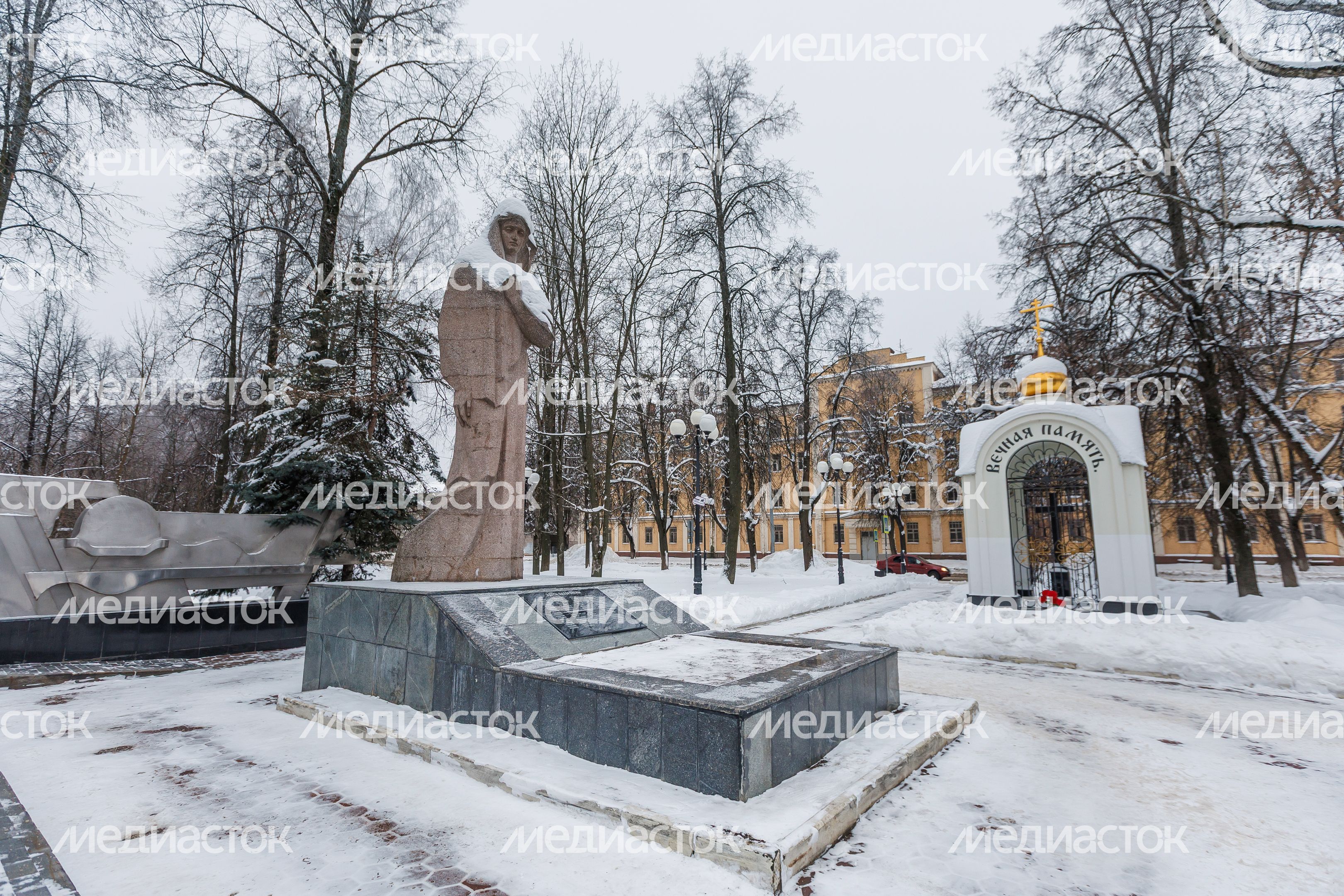 Электросталь. Зимние виды города