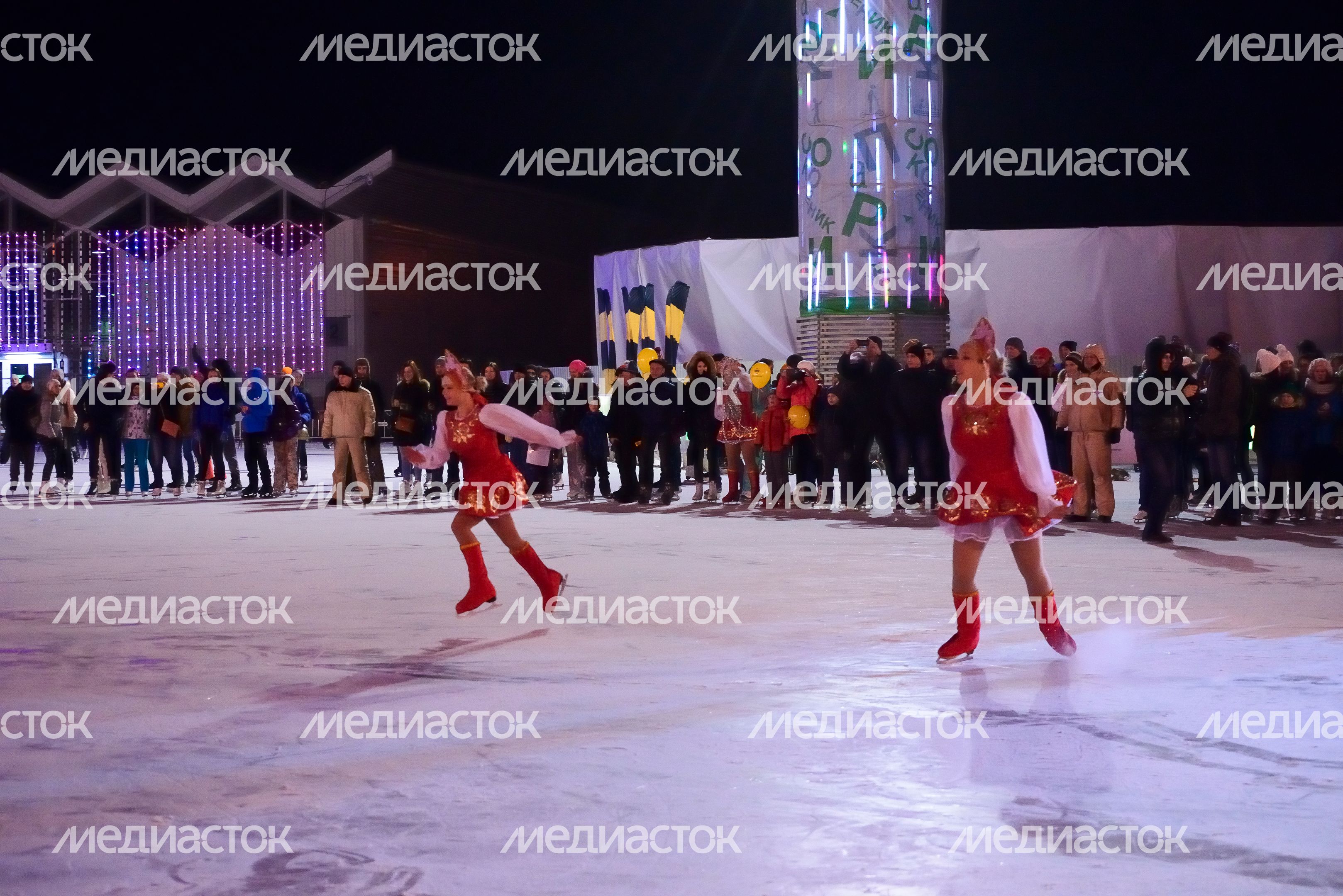 Открытие зимнего сезона в парке Сокольники