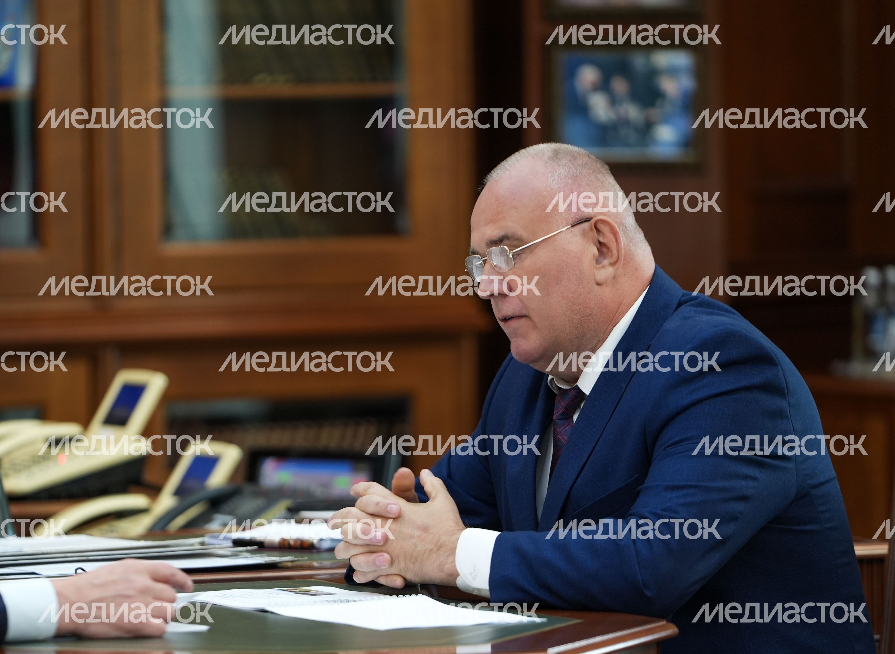 Андрей Воробьев встретился с главой Талдомского городского округа Андрей Воробьев встретился с главой Талдомского городского округа