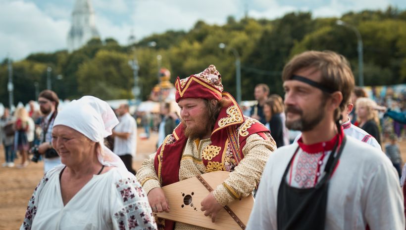 Фестиваль славянской культуры «Русское поле» в Коломенском