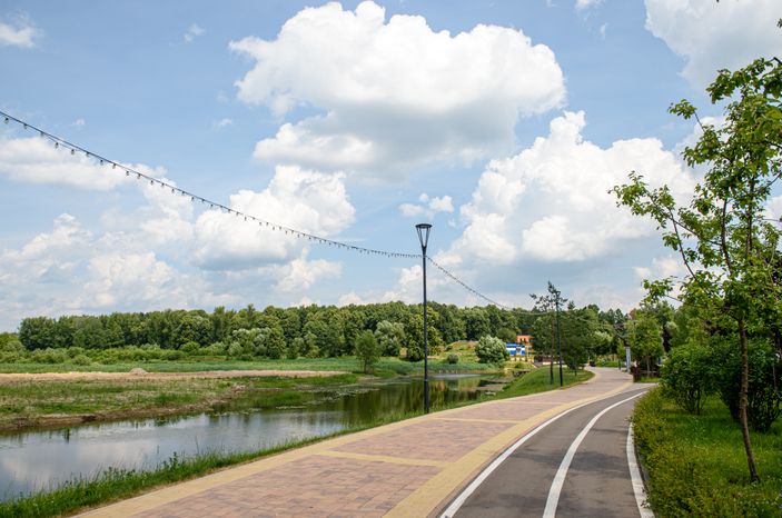Летние виды города Наро-Фоминск