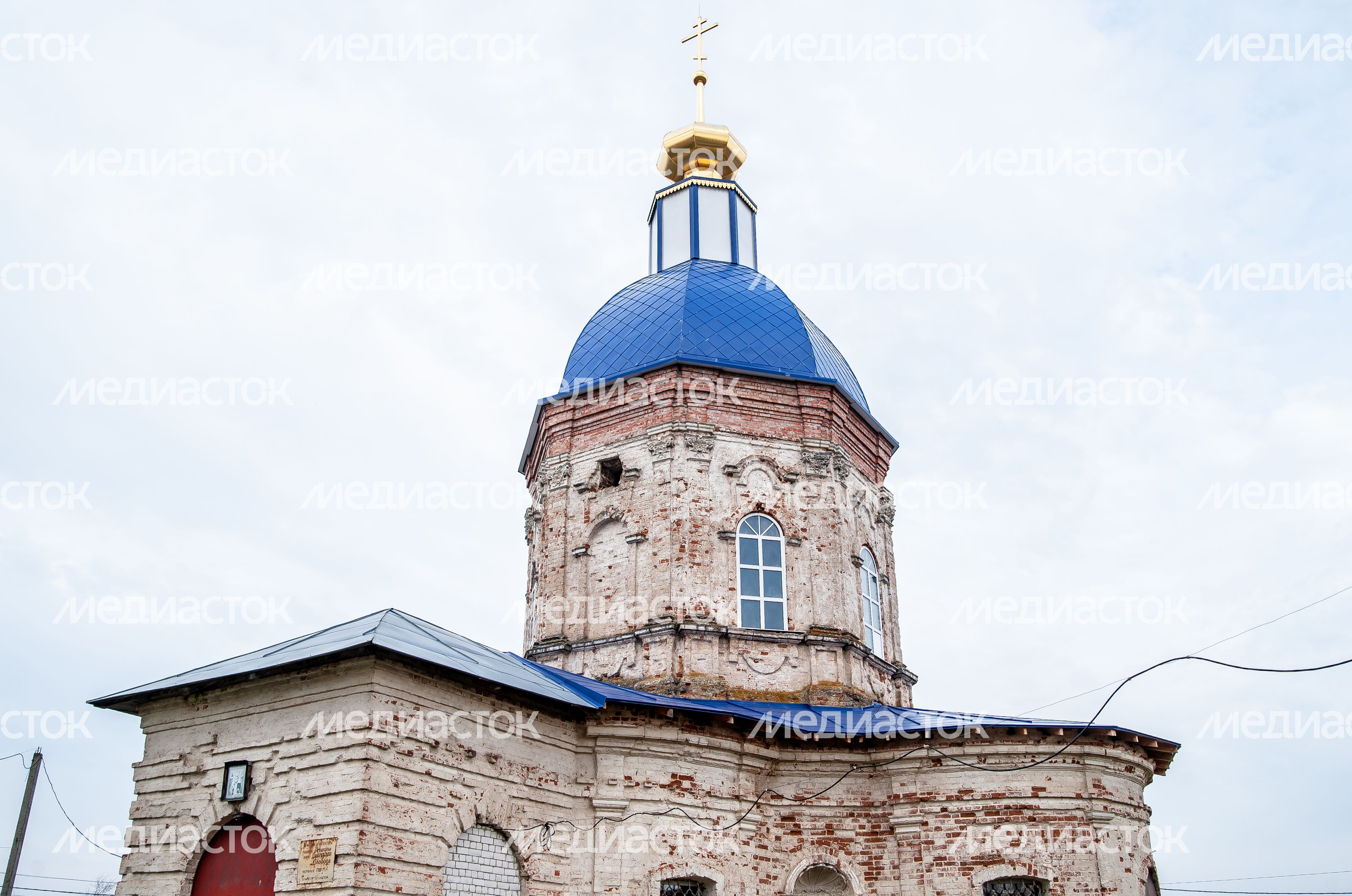 Храм Николая Чудотворца в посёлке Буденовец