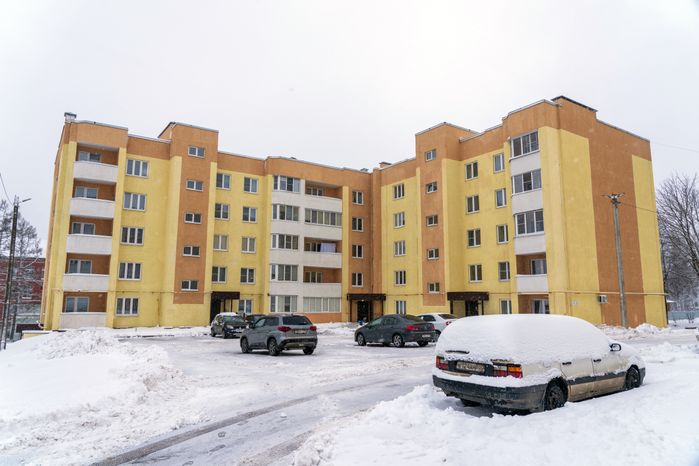 Многоквартирный дом в Высоковске для переселенцев из аварийного жилья