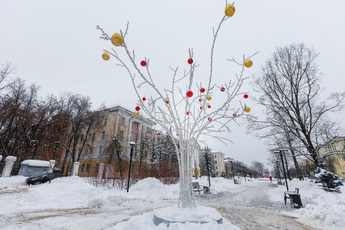 Электросталь. Зимние виды города