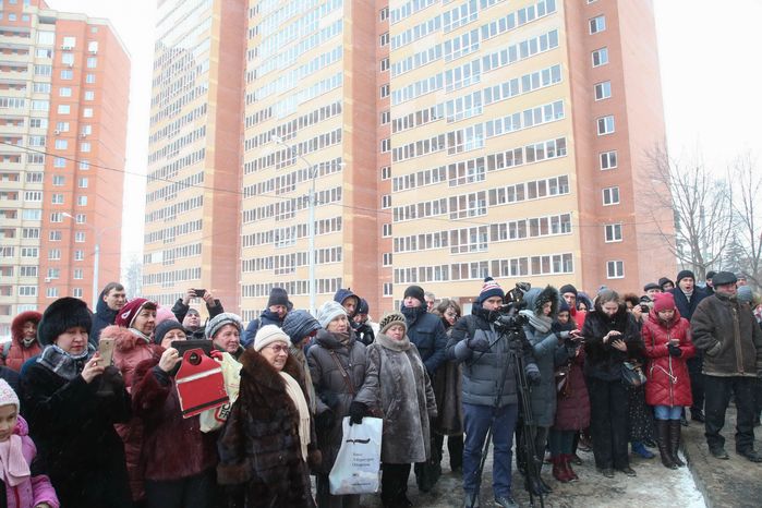 Вручение первых ключей дольщикам ЖК «Грин Сити» в Люберцах