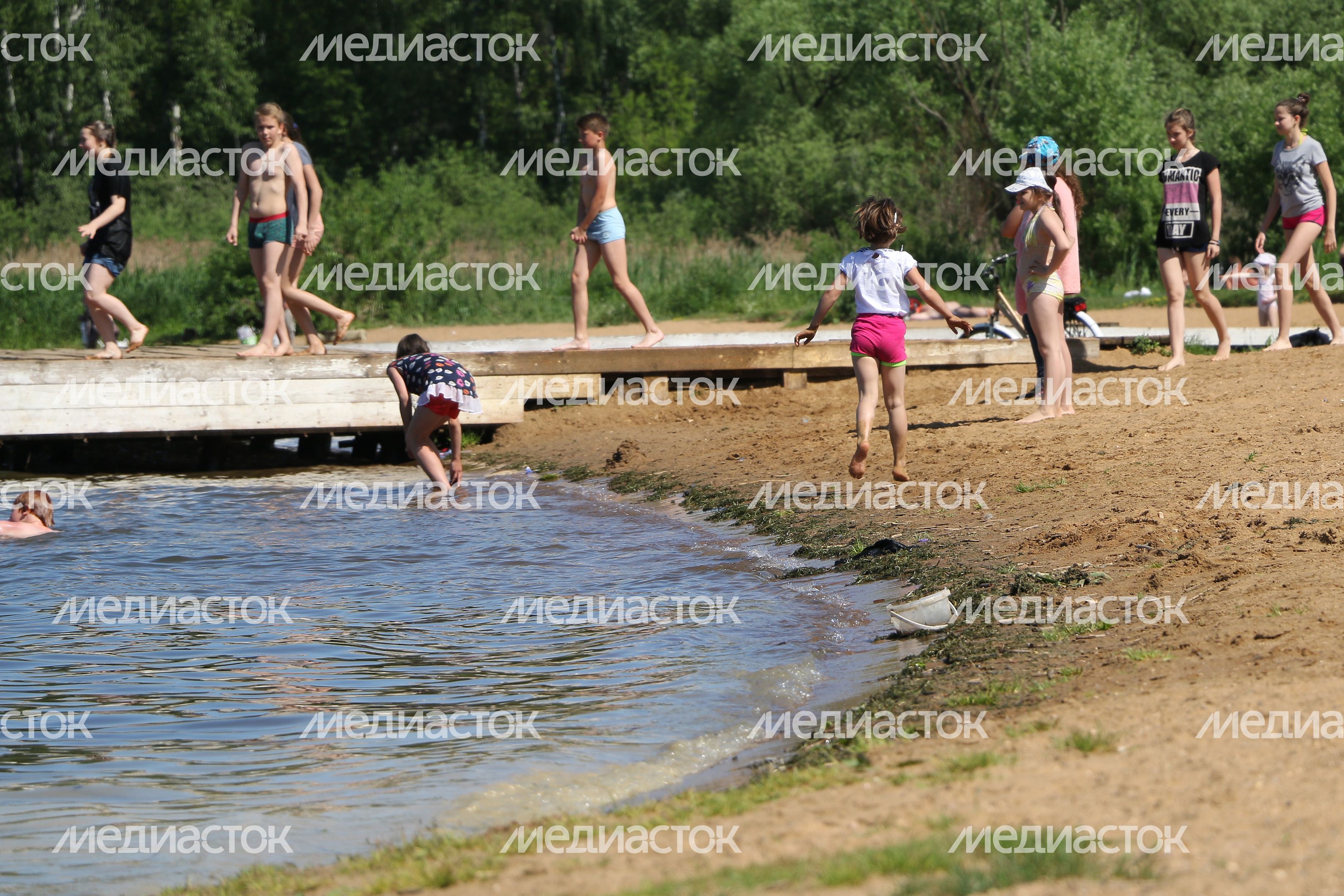 Начало купального сезона в Солнечногорске