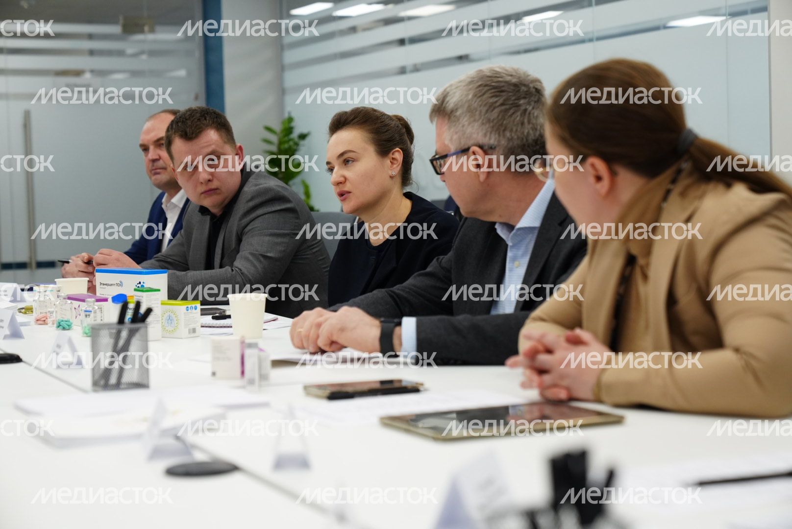 Встреча губернатора с фармпроизводителями Подмосковья