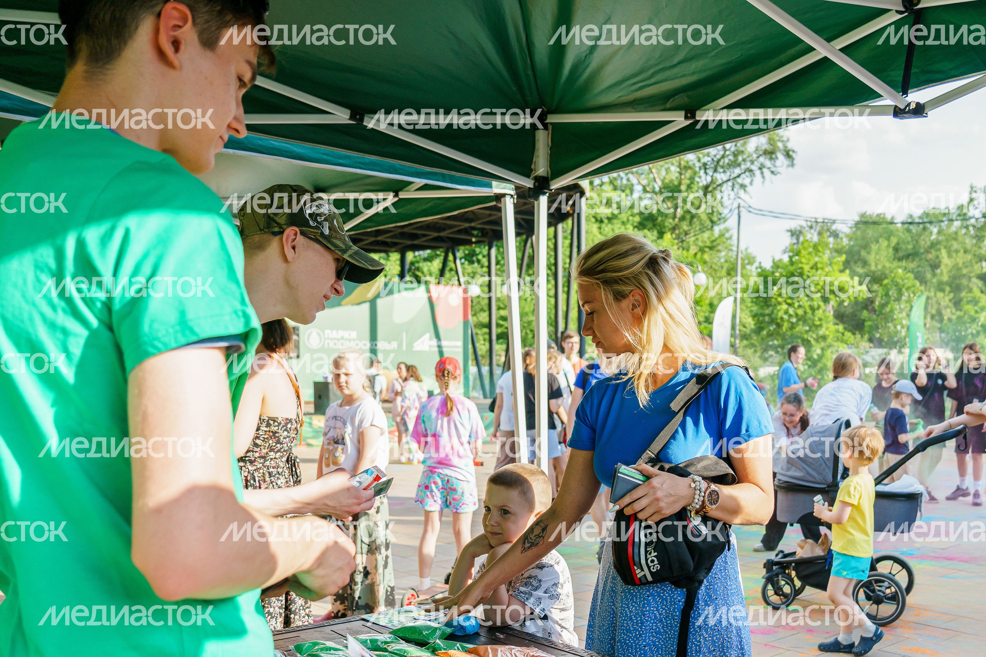 День защиты детей в Центральном парке культуры и отдыха в Люберцах