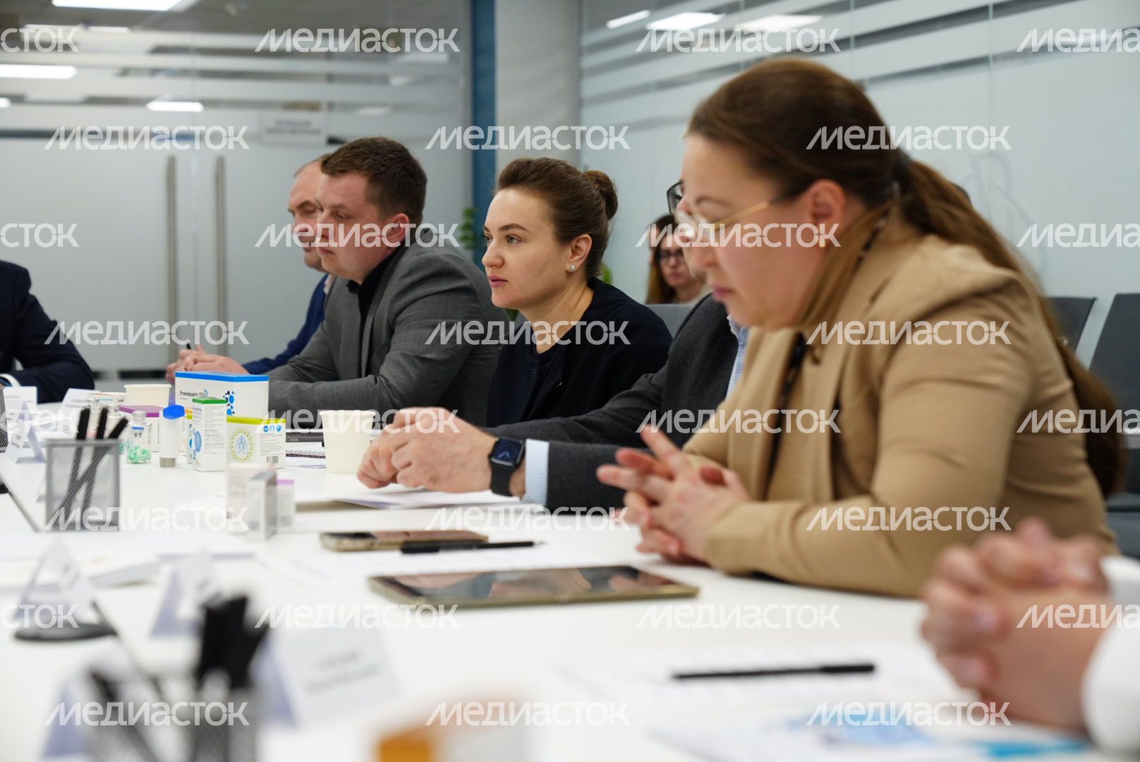 Встреча губернатора с фармпроизводителями Подмосковья
