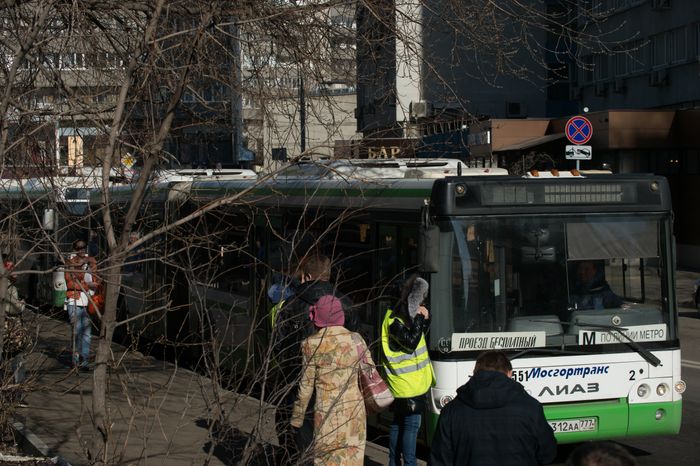 Компенсационные автобусы «М» на участке Калужско-Рижской линии метро