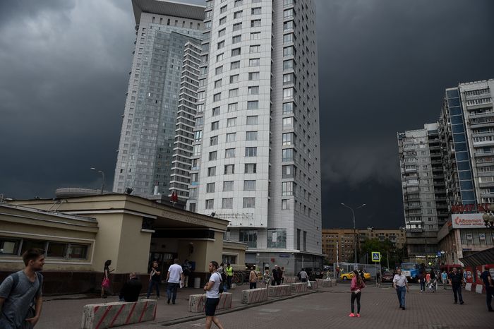 Тропические ливни накрыли Москву