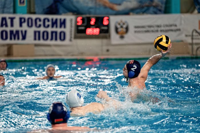 Чемпионат России по водному поло среди мужских команд в Чехове