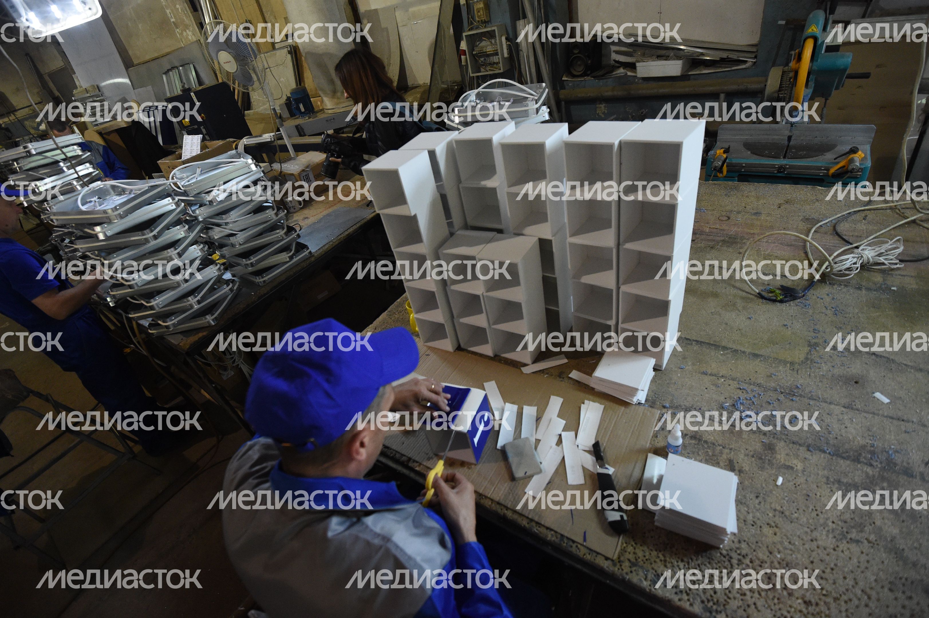 Полный цикл  от производства до установки указателей