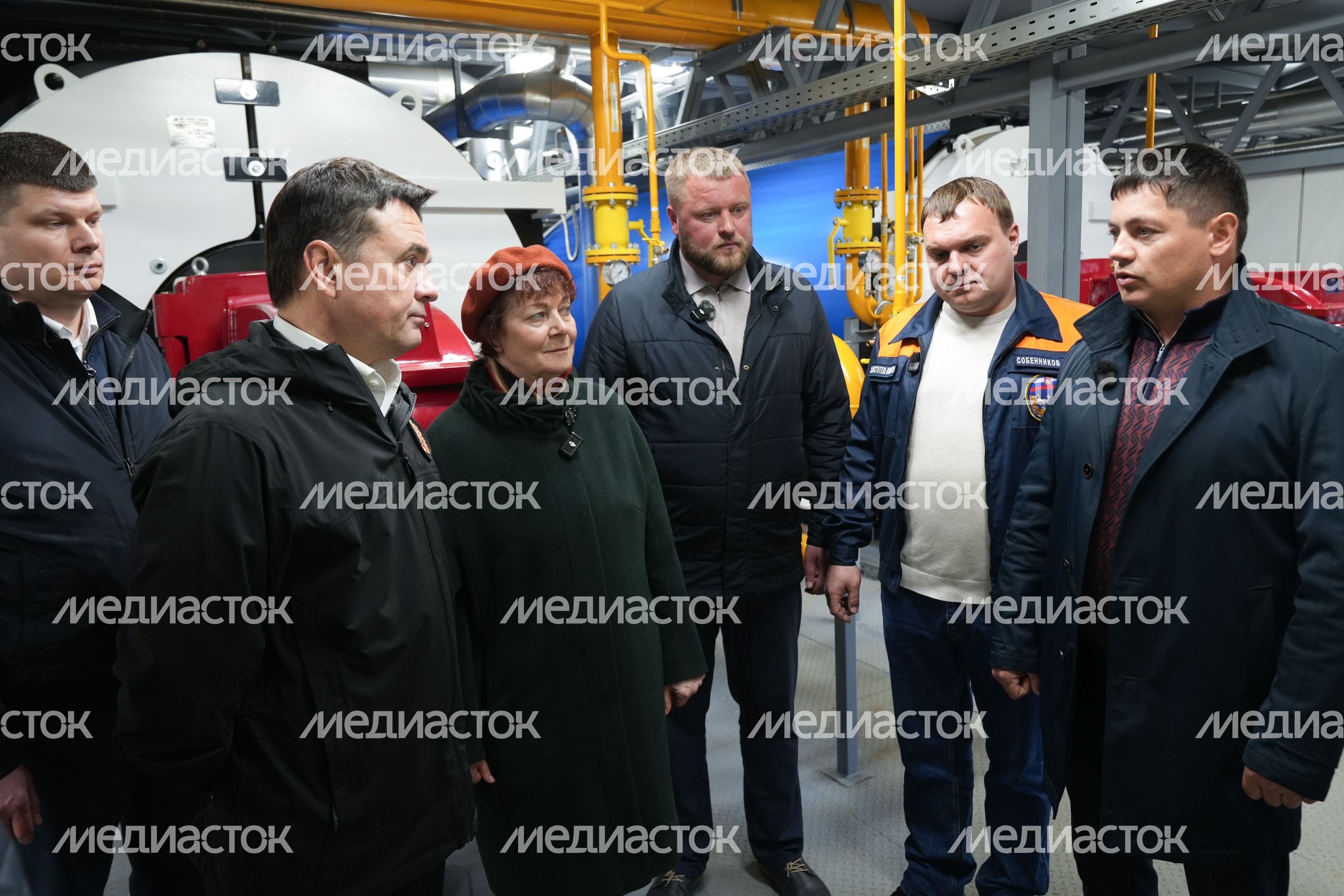Андрей Воробьев проверил готовность новой котельной на Восточном проезде в Электростали Андрей Воробьев проверил готовность новой котельной на Восточном проезде в Электростали