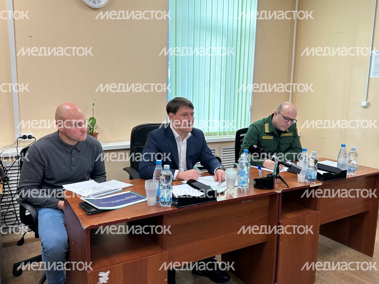 Совещание Мурашова в Ногинском лесничестве и осмотр ЛПС