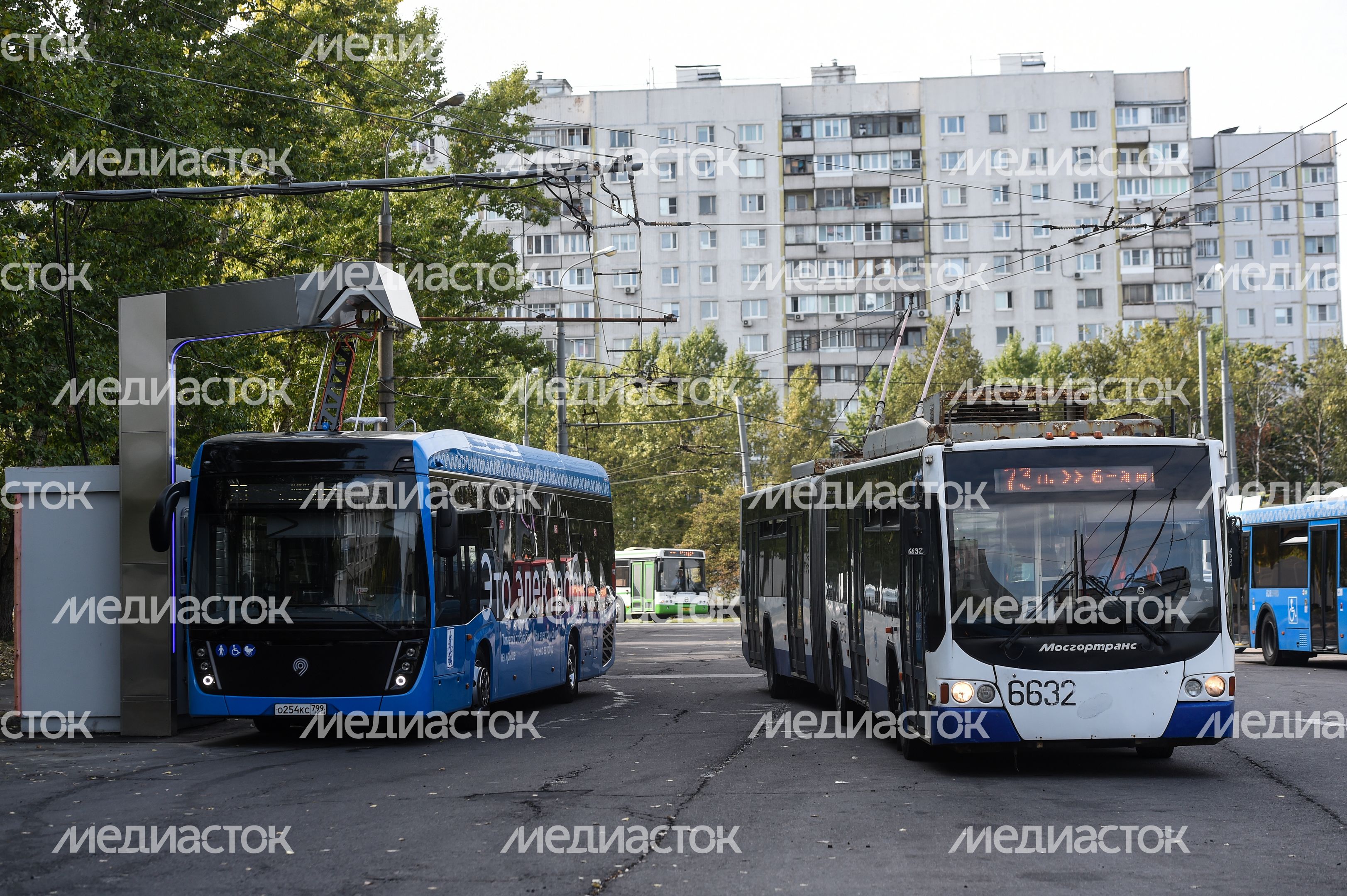 Первый электробус вышел на маршрут в Москве Первый электробус вышел на маршрут в Москве