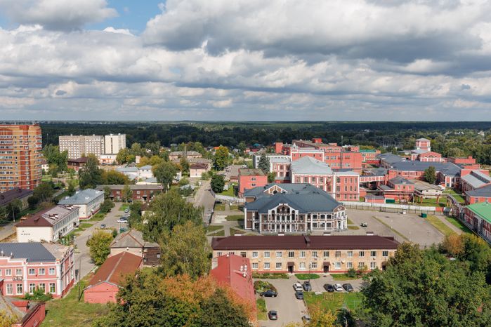 Летние виды города Павловский Посад