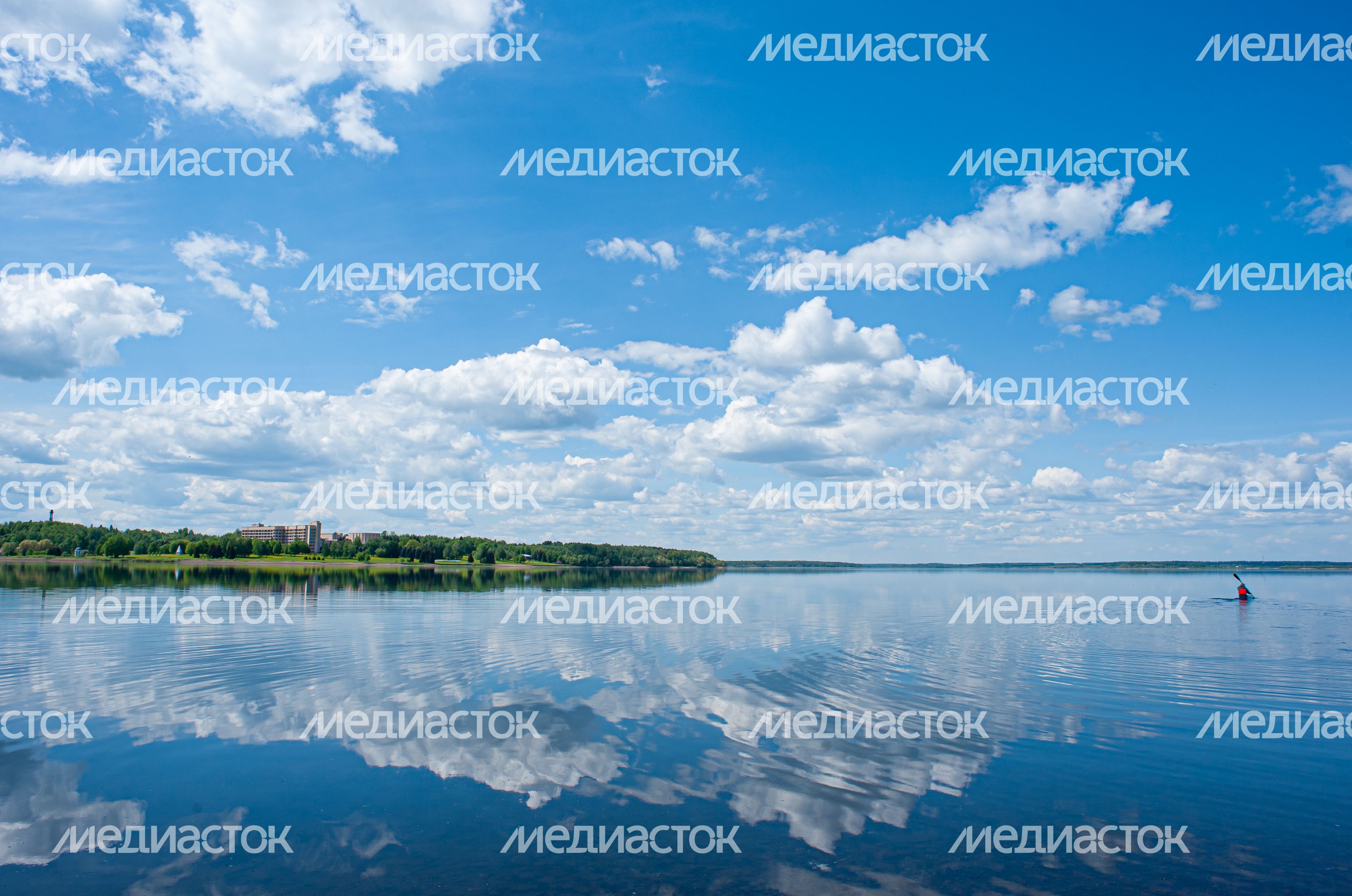 Весенние виды города Руза