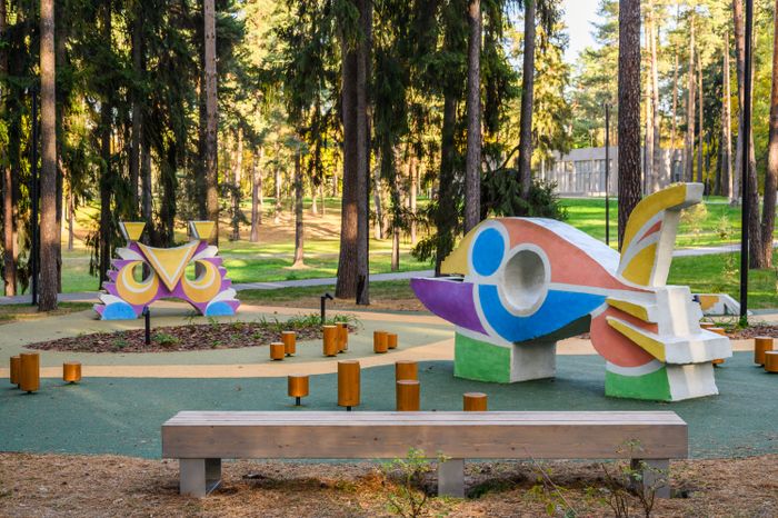Жуковский парк культуры и отдыха осенью