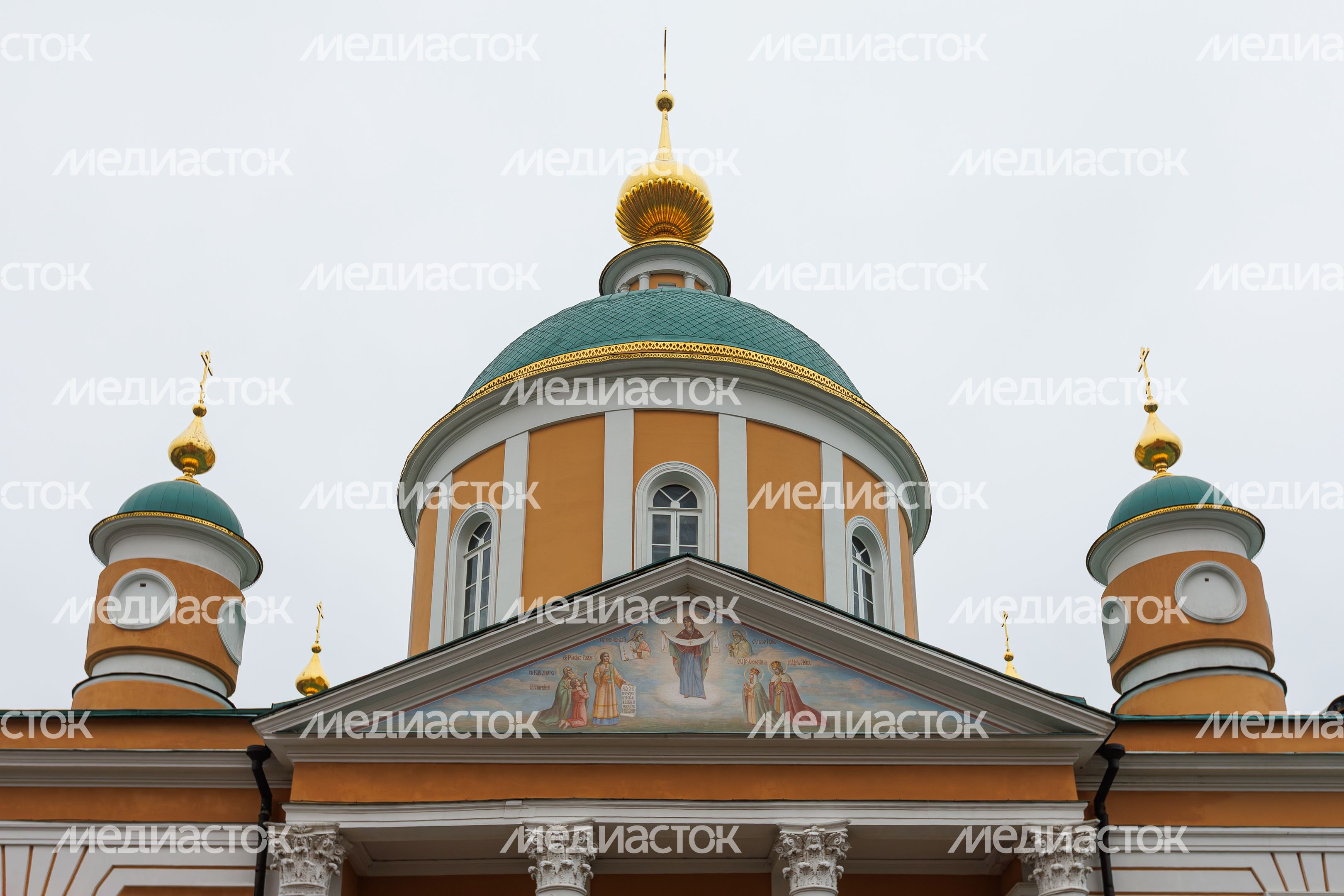 Покровский собор в Покровском монастыре в Хотьково Сергиево-Посадского округа Покровский собор в Покровском монастыре в Хотьково Сергиево-Посадского округа