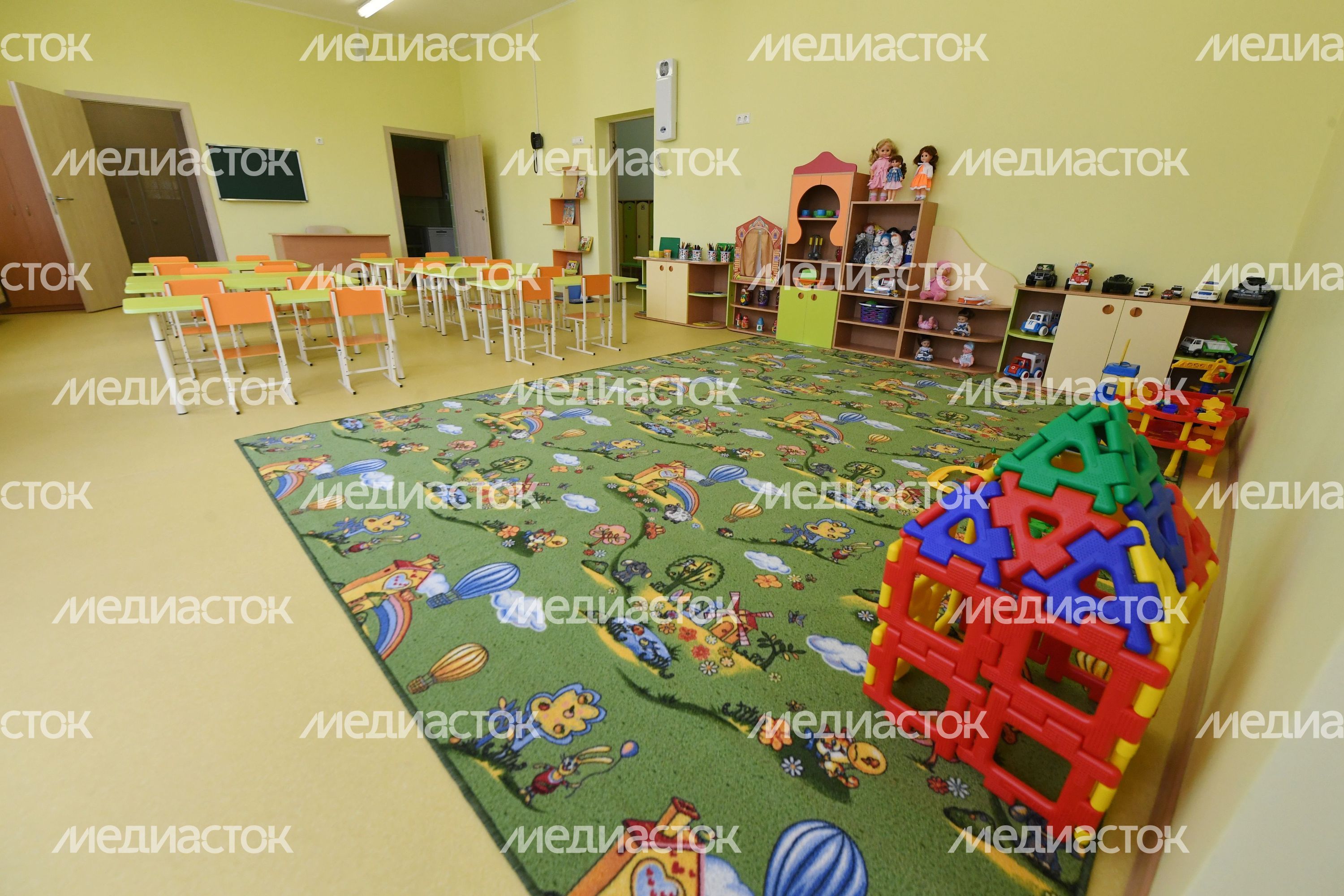Проверка Андреем Воробьевым готовности к открытию детского сада в городском поселении Ашукино
