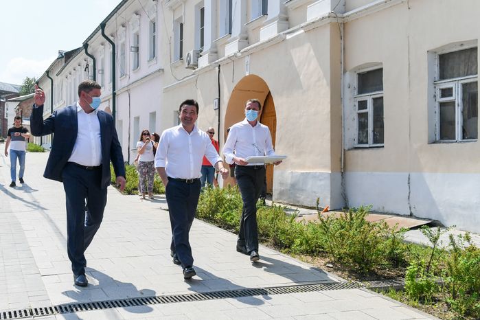 Рабочий визит губернатора Подмосковья в Коломенский городской округ