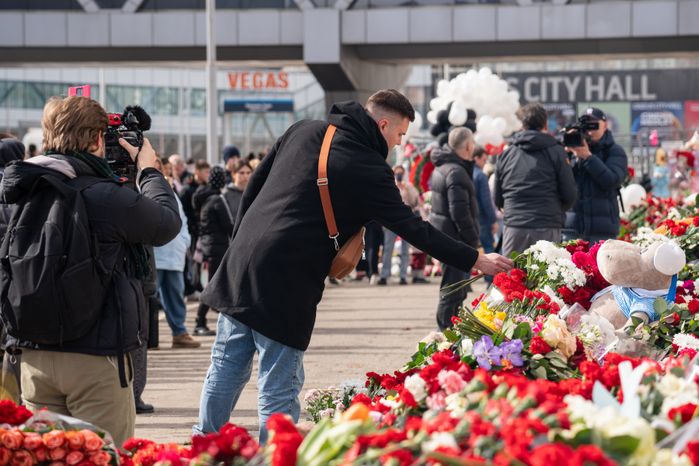 Мемориал памяти погибших в «Крокус Сити Холле» в Красногорске