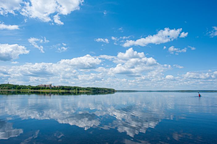 Весенние виды города Руза