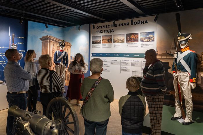 История Отечественной войны 1812 года в музее-макете «Бородинское сражение» в усадьбе А.И. Герцена Одинцовского округа