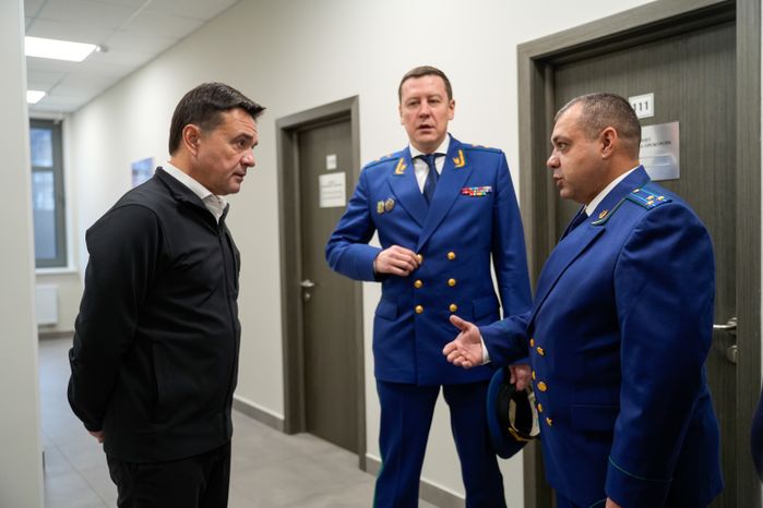 Андрей Воробьев открыл новое здание Солнечногорской городской прокуратуры