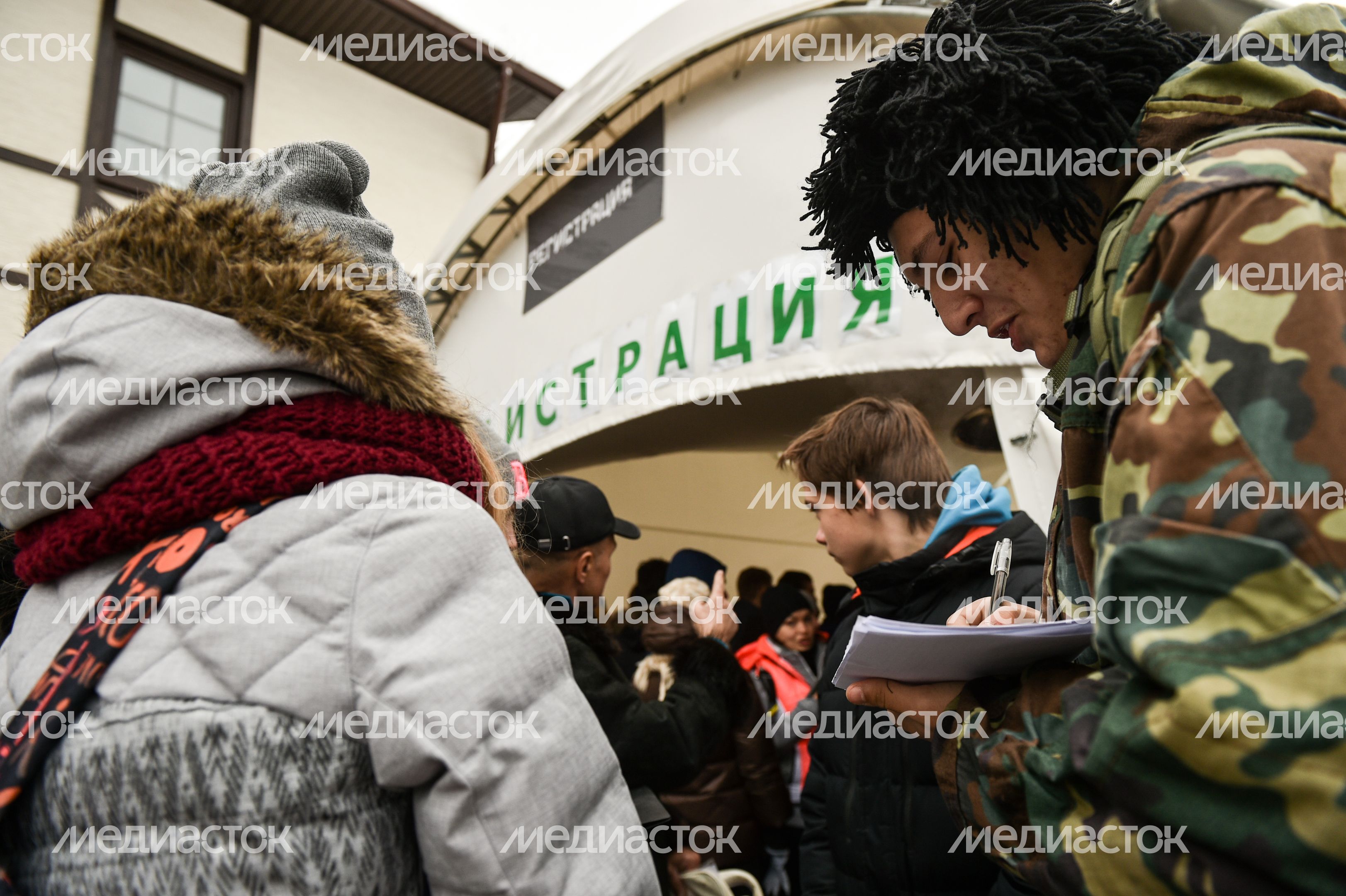 Спортивно-патриотический марафон «Живу спортом» в Одинцово