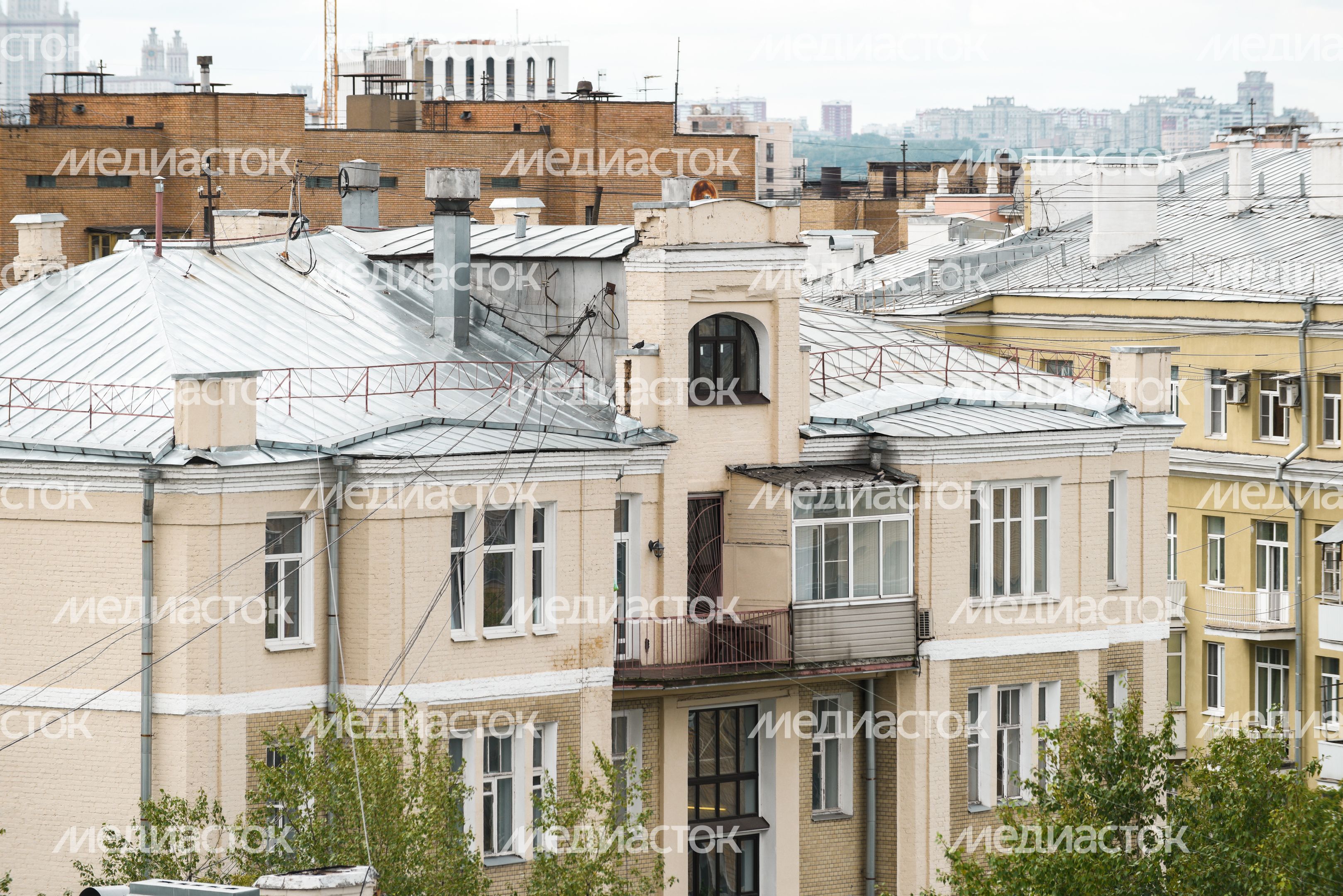 Прогулки по крышам в Москве