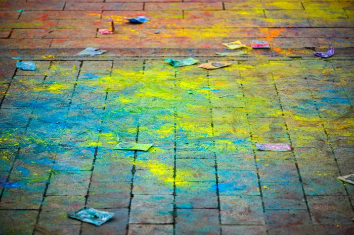 Фестиваль красок Holi Dance в Наташинском парке в Люберцах