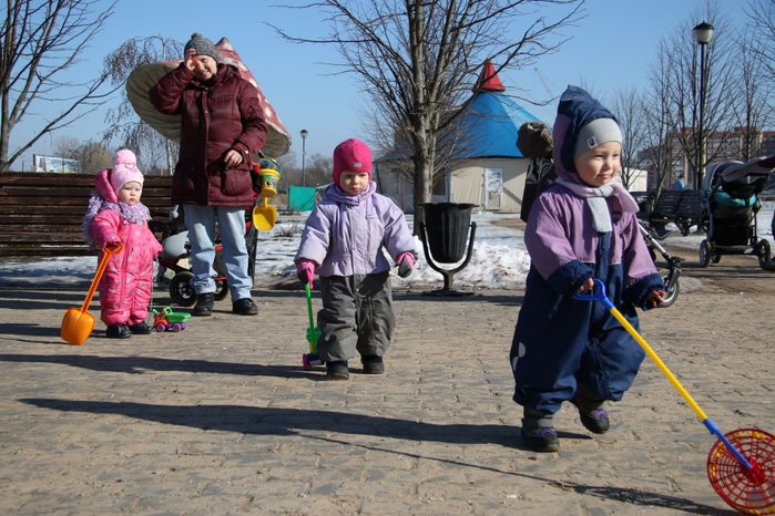 Детская площадка в Дубне