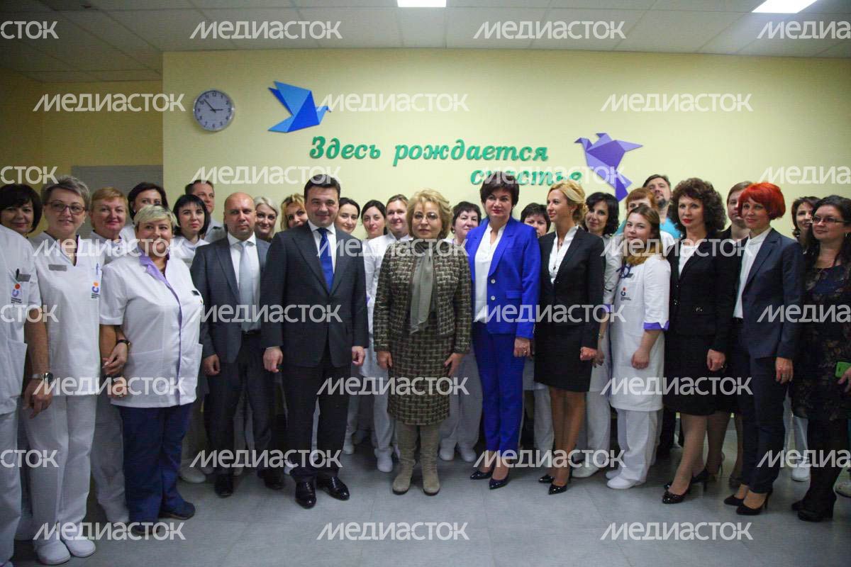 Рабочий визит Андрея Воробьева и Валентины Матвиенко в Коломну