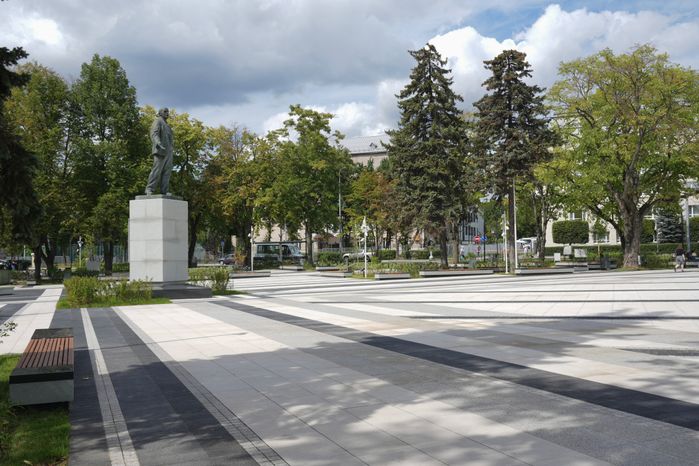 Благоустройство площади Мира в Мытищах