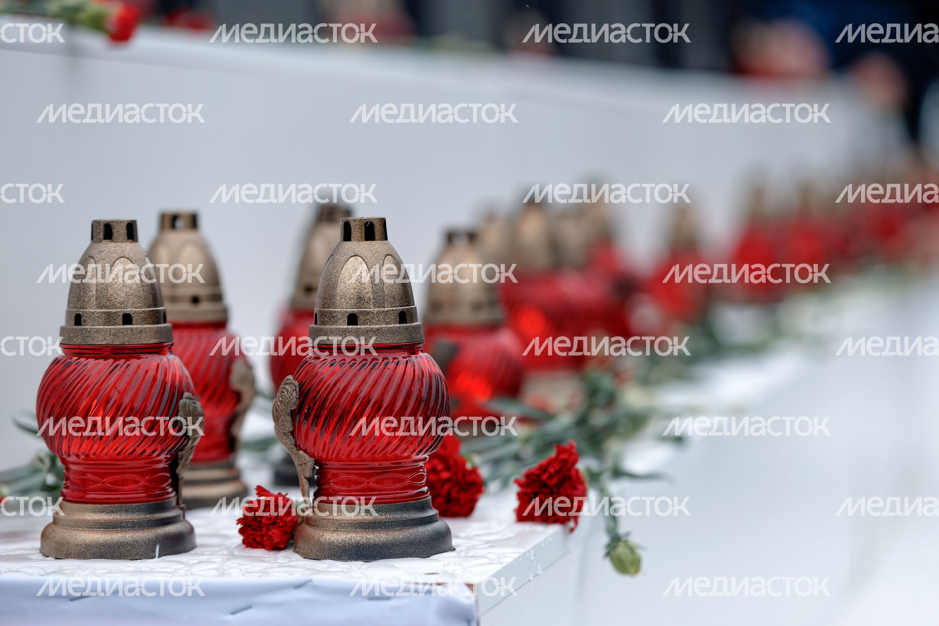 День памяти и скорби у Главного храма ВС РФ в Одинцовском округе