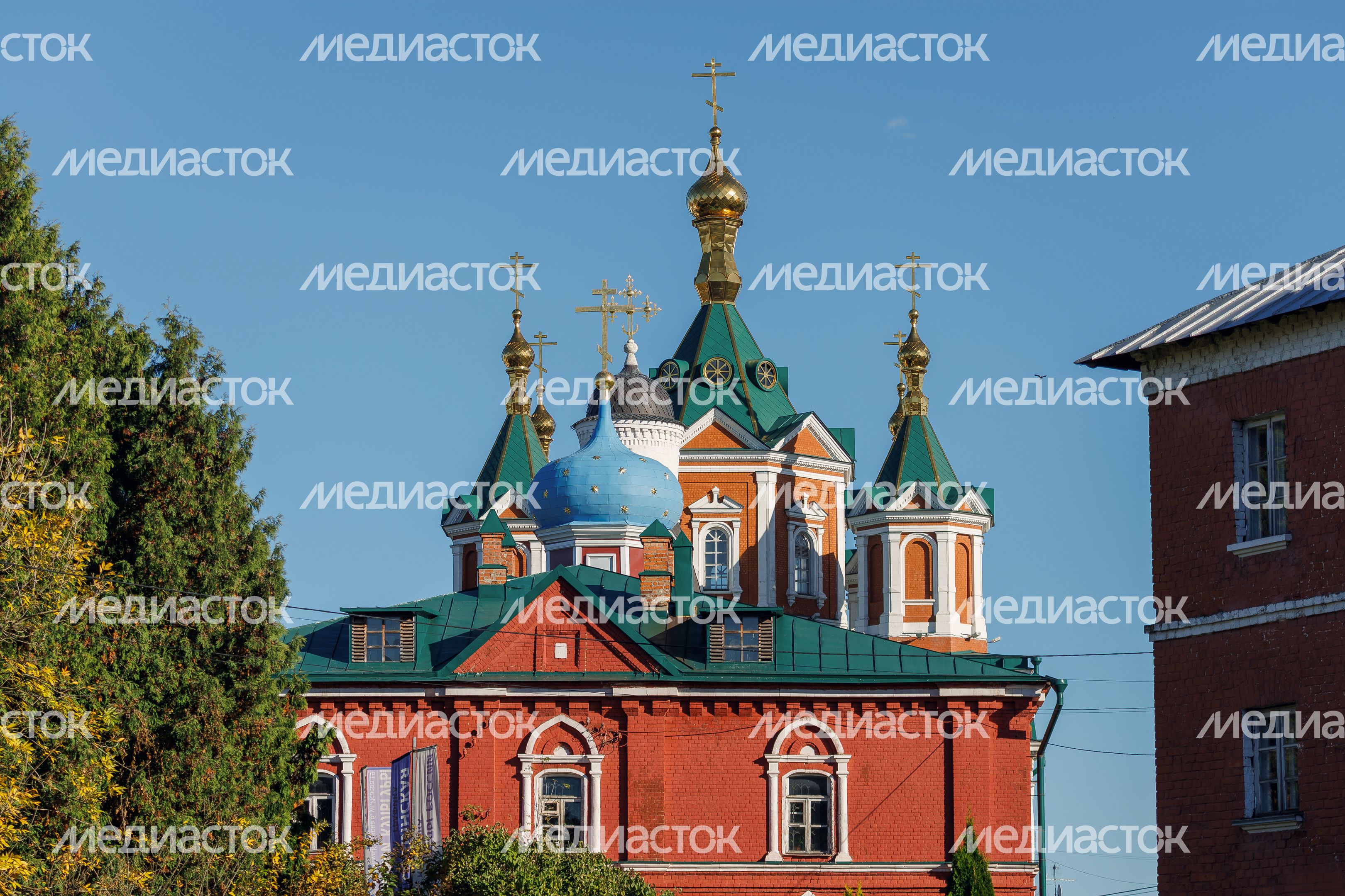 Успенский Брусенский монастырь в Коломне Успенский Брусенский монастырь в Коломне