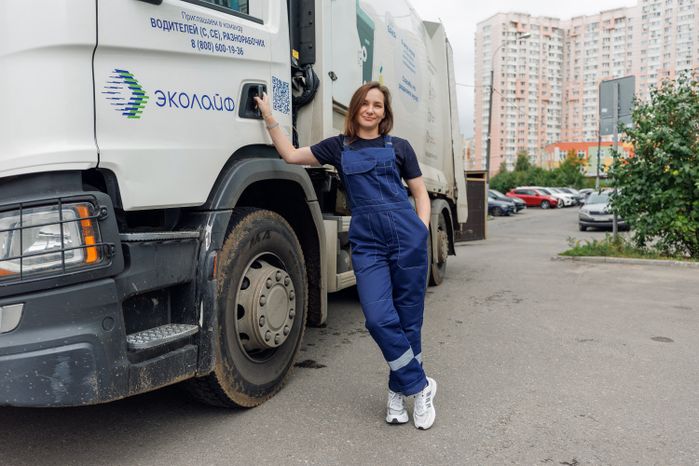 Водитель мусоровоза в Подмосковье