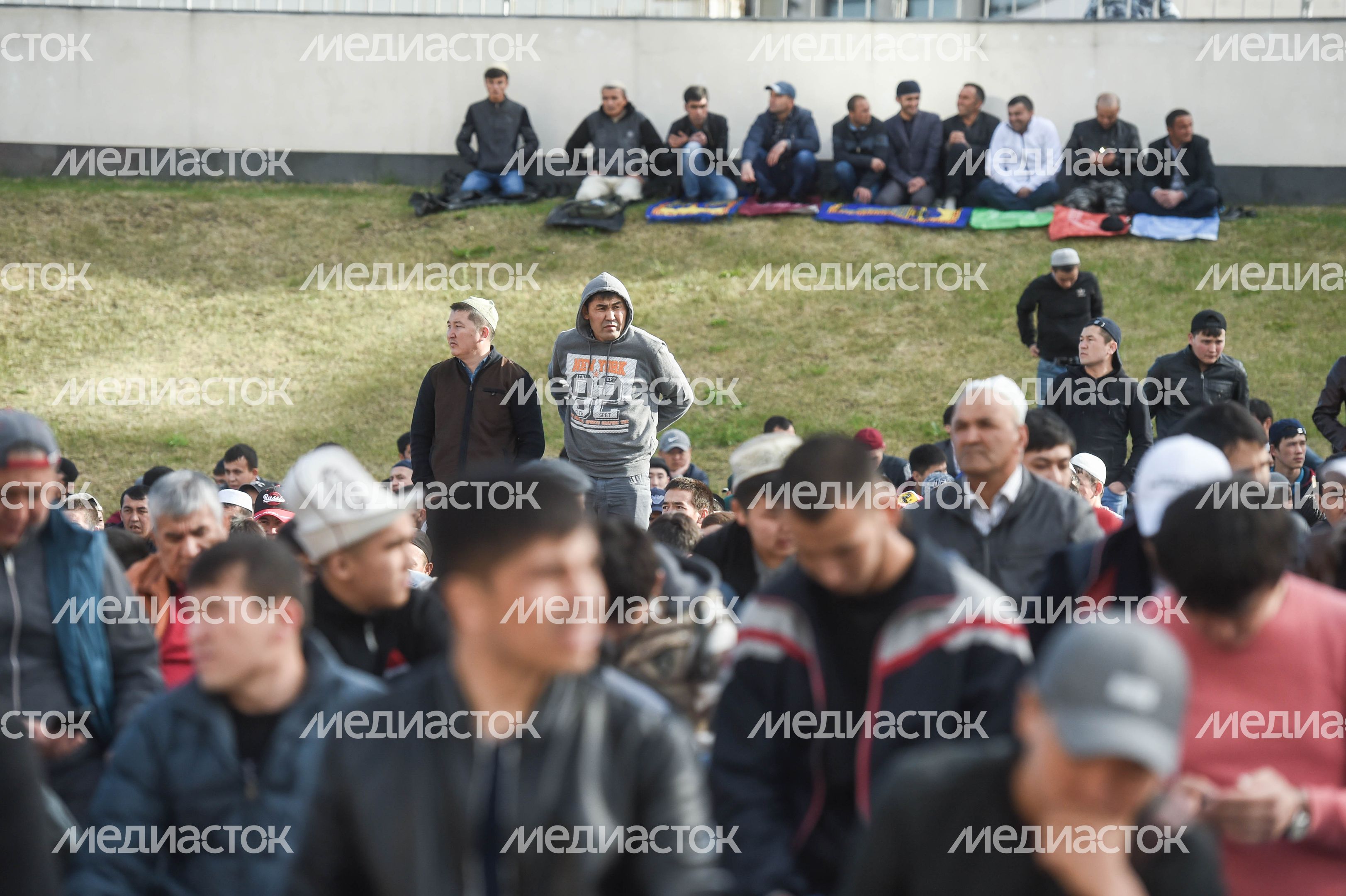 Празднование Ураза‑байрам в Москве в 2018 году