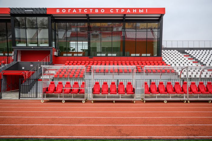 Стадион "Авангард" в Коломне после капремонта
