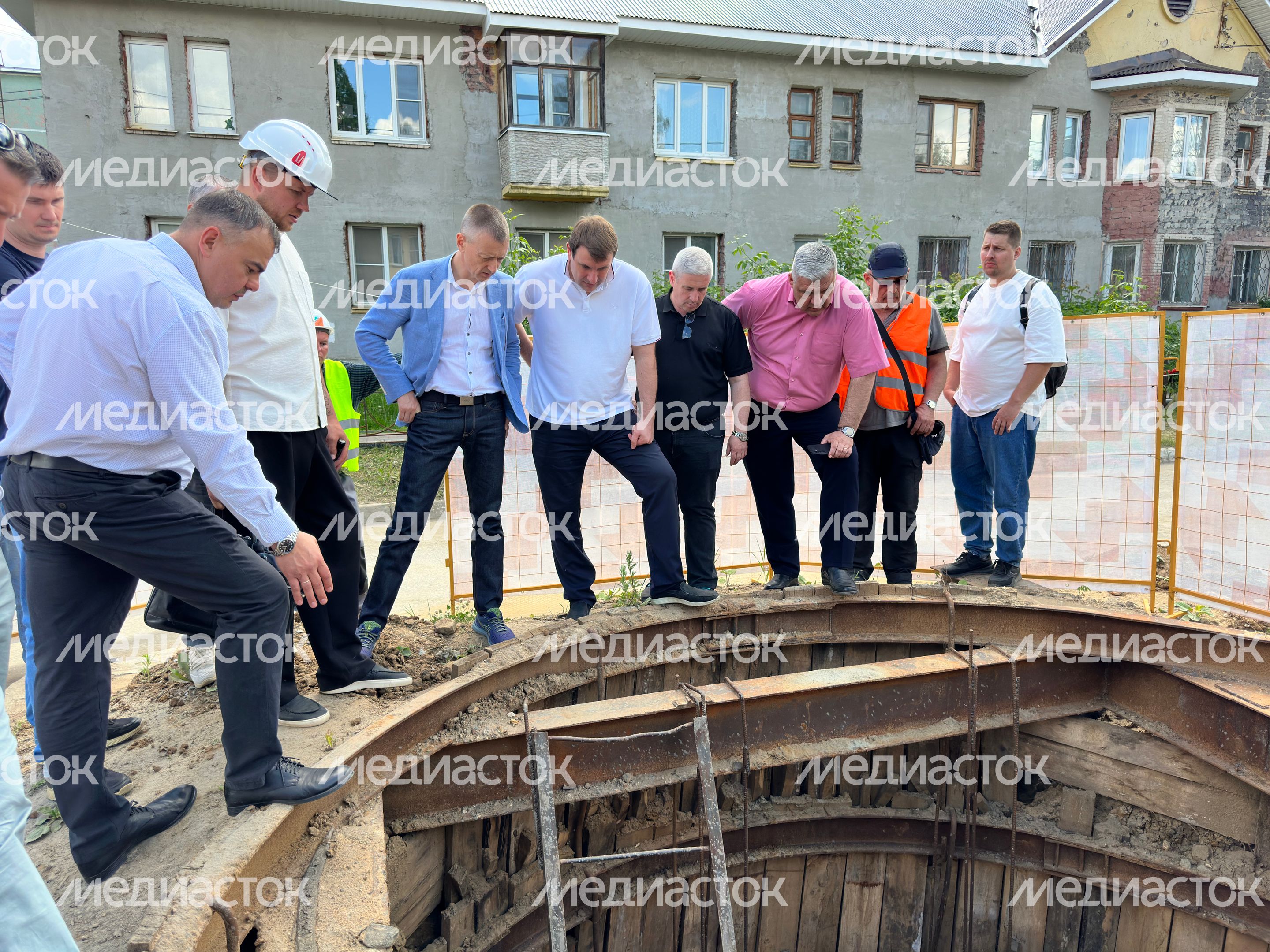 Первый заместитель министра ЖКХ Московской области Дмитрий Лабыкин проверил ход строительства инфраструктурных объектов Первый заместитель министра ЖКХ Московской области Дмитрий Лабыкин проверил ход строительства инфраструктурных объектов