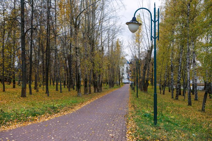 Сквер Победы в городе Дзержинский округа Люберцы