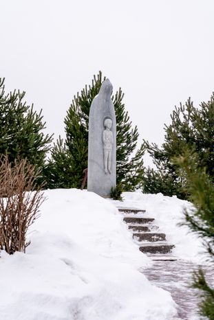 Радонеж Сергиево-Посадского горокруга. Зима