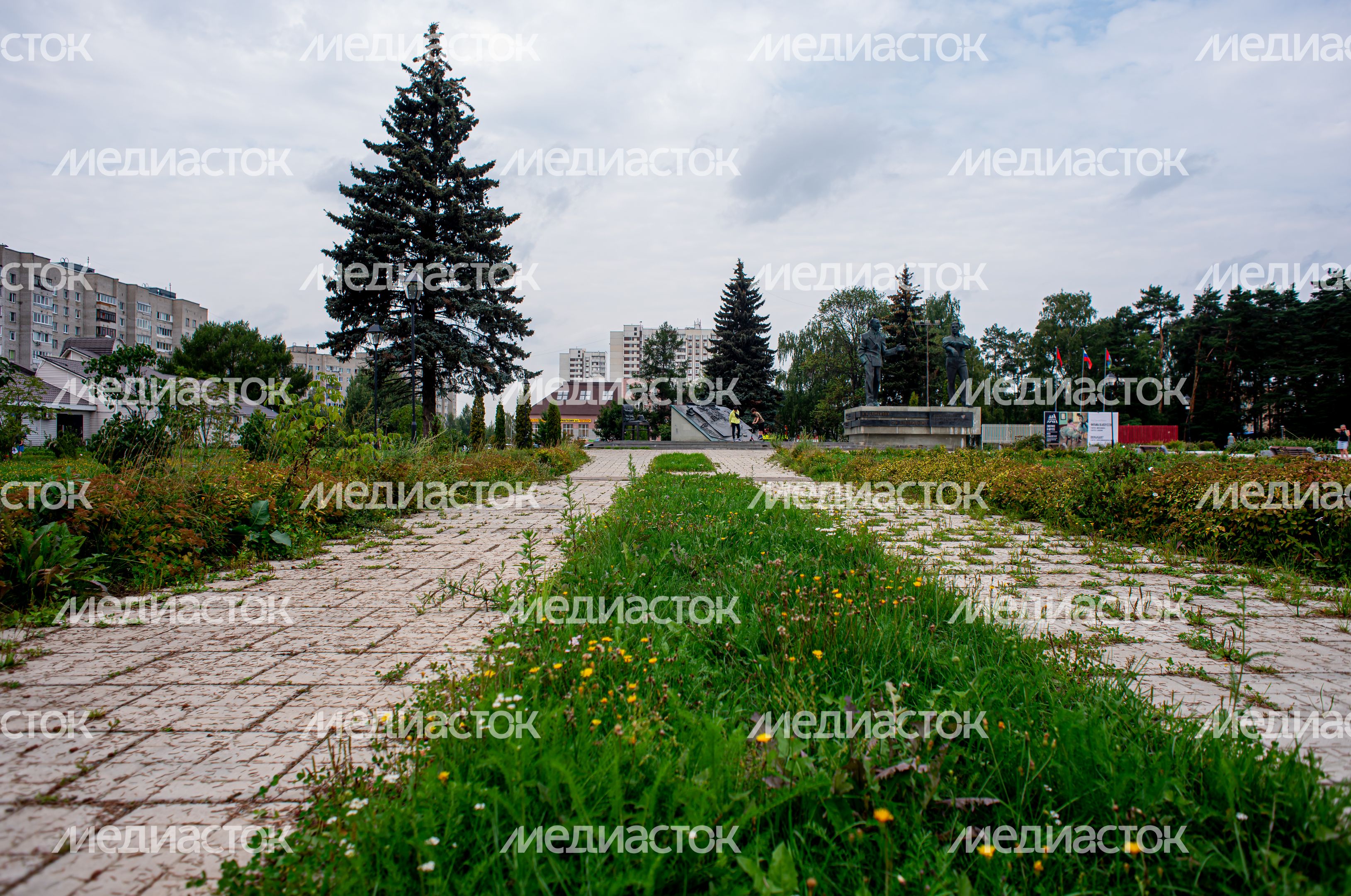 Летние виды города Черноголовка